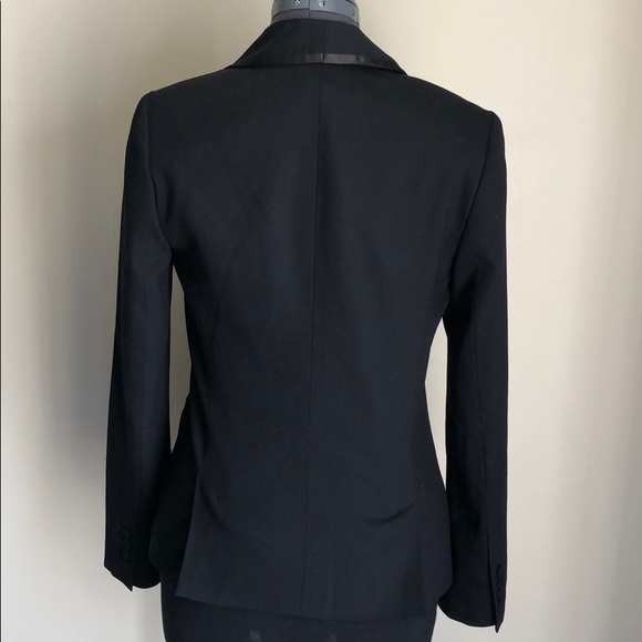 Club Monaco black tuxedo blazer; size 6 - Picture 3 of 8